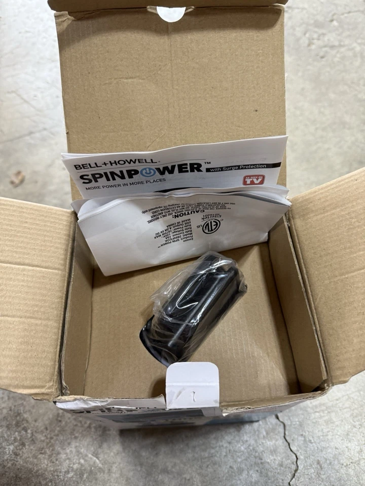 Bell + Howell 4-Outlets / 6 USB Spin Power - The Ultimate Smart Charging Station - Image 4 of 4