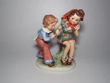 Forgive Me Boy And Girl Goebel Nasha NA-16 TMK2 Full Bee Incised Crown Mark