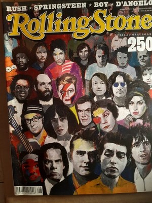 Rolling Stone Nr. 8 /2015 ( Springsteen / Rush )