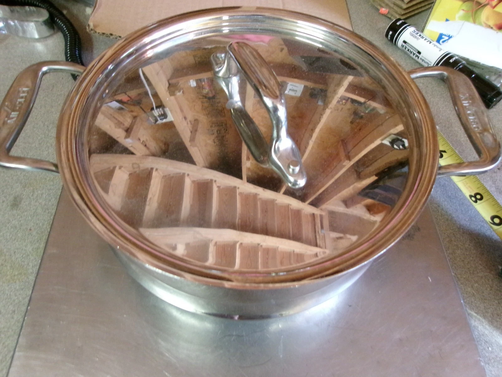 All Clad strainer for a 8 QT Pot With And Lid 8.5 diameter, strainer only I