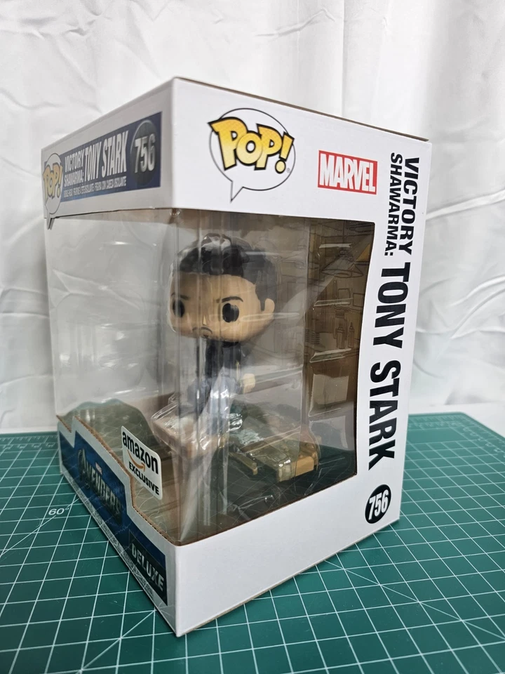 Funko Pop Marvel Tony Stark #756 Victory Shawarma Deluxe Amazon Exclusive... - Image 2 of 4