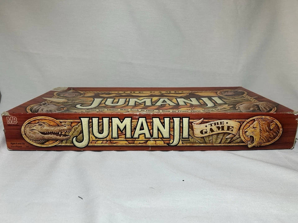 Vintage 1990's Original Jumanji Board Game 1995 Complete Milton Bradley 4407 - Image 2 of 4