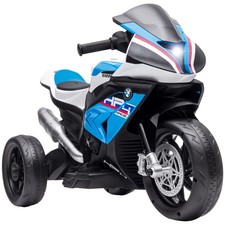 Kinder Elektro-Motorrad Kindermotorrad 6V Elektrofahrzeug Elektro-Dreirad Blau