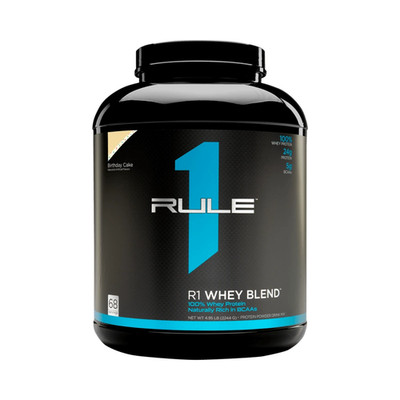 Rule1 R1 Whey Blend (5lbs) Birthday Cake (37,42 EUR/kg)