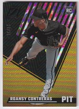 2022 Panini Chronicles Zenith Purple Roansy Contreras 18/25 Pittsburgh Pirates