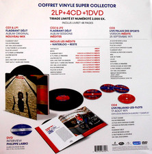 JOHNNY HALLYDAY.  Super Deluxe Collector 71.   Bonus CD Live 'Palavas les Flots'