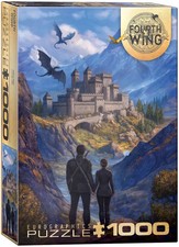 Violet Xaden Fourth Wing 1000 Puzzle Jigsaw Eurographics New