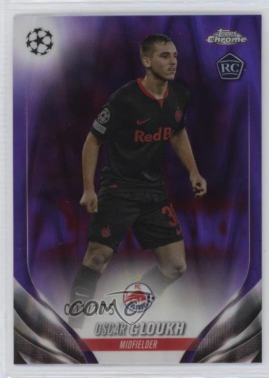 2023-24 Topps Chrome UEFA Club Competitions 1/175 Oscar Gloukh #98 1yj