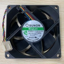 1Pcs For SUNON MF80251V2-Q010-S99 PWM Cooling Fan 8025 DC12V 3.60W 8CM 4Pin