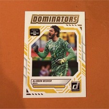 Panini Donruss Road to FIFA World Cup 26 Alisson Becker Dominators #9 Brazil