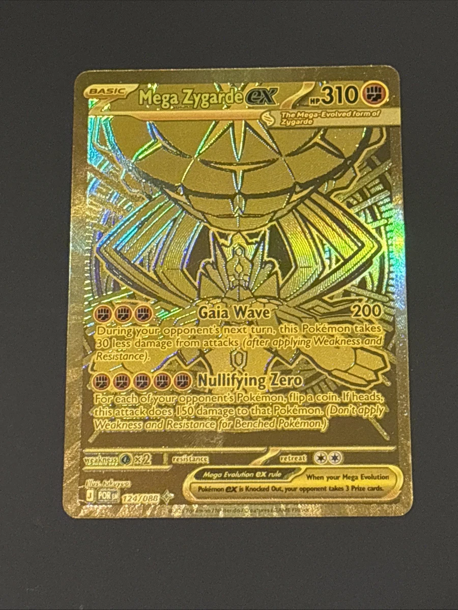 Mega Zygarde Ex 124/088 Me03: Perfect Order for sale | eBay