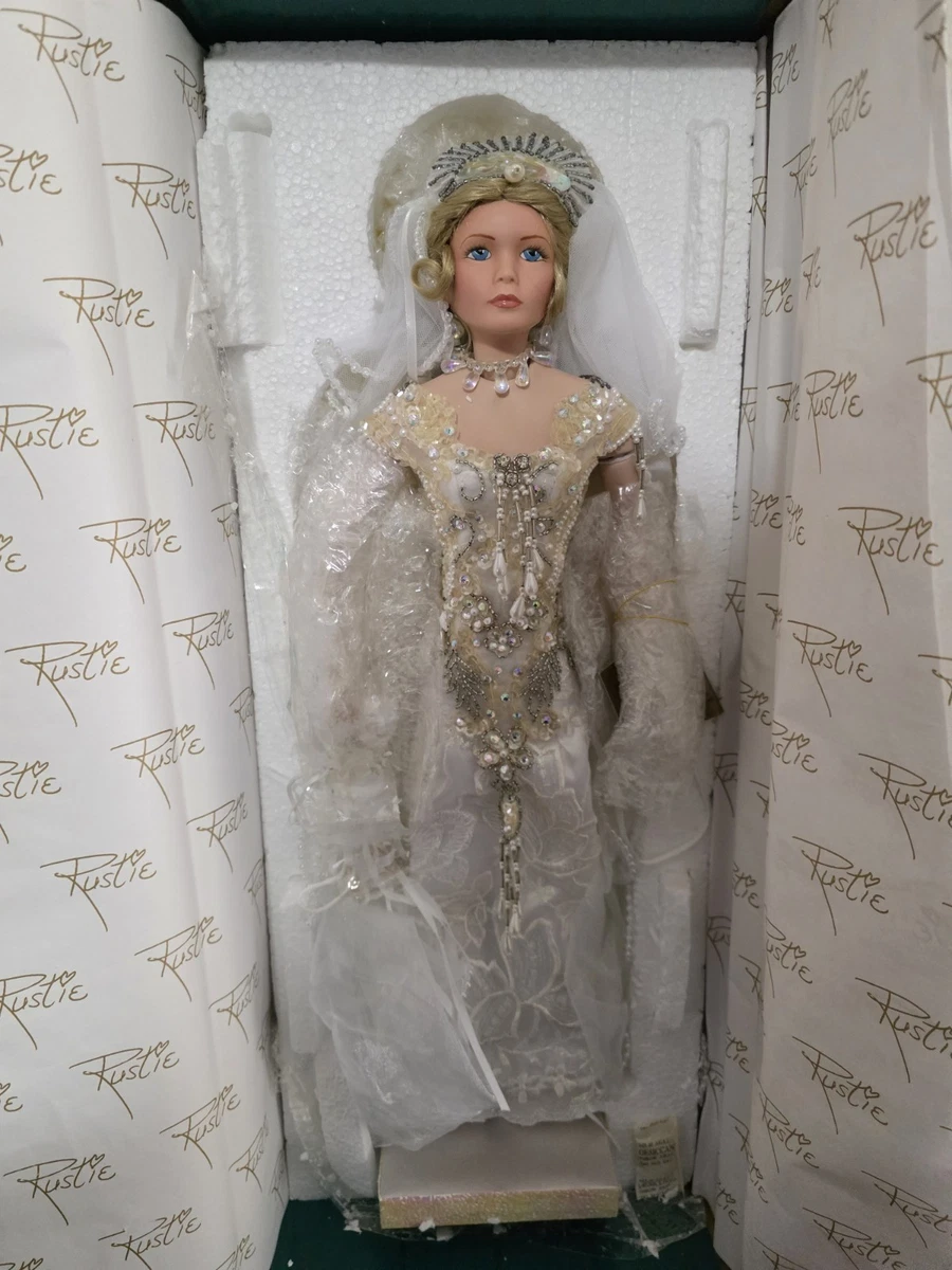 Rustie Girl Doll Porcelain Original (Opened) Dolls & Doll Playsets