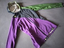 Adidas M&auml;dchen Sportjacke XS 158 164 Windbreaker retro Style colorblocking