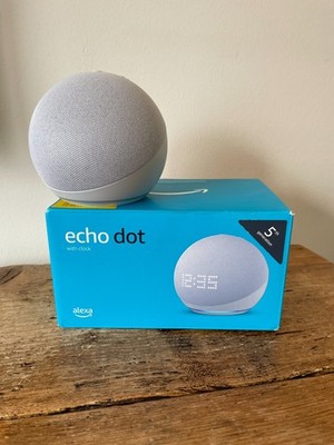 Amazon Echo Dot 5. Generation Smart Lautsprecher mit Uhr Alexa