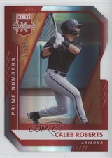 2021 Panini Elite Extra Edition Prime Numbers A Die-Cut 12/95 Caleb Roberts 0w3
