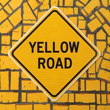 Yellow Brick Road 4 Sticker 3”x3”