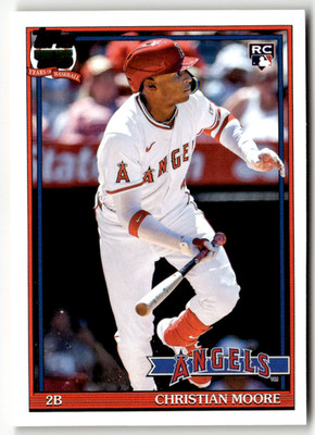 2026 Topps MLB 75 Years No. T91-46 Christian Moore Rookie