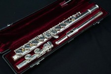 YAMAHA YFL-411 Querflöte komplett gepflegt �...