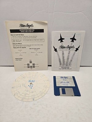 Blue Angels w/ Manual & Inserts 3.5'' Commodore Amiga