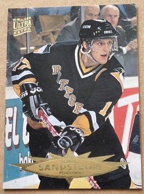 1995-96 Fleer Ultra Extra #293 Tomas Sandstrom PITTSBURGH PENGUINS