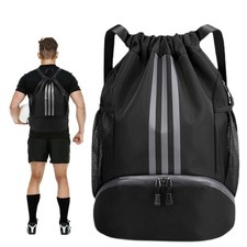 Turnbeutel Kordelzug Wasserdicht Sportbeutel Beutel Rucksack Groß Gymsack Gym