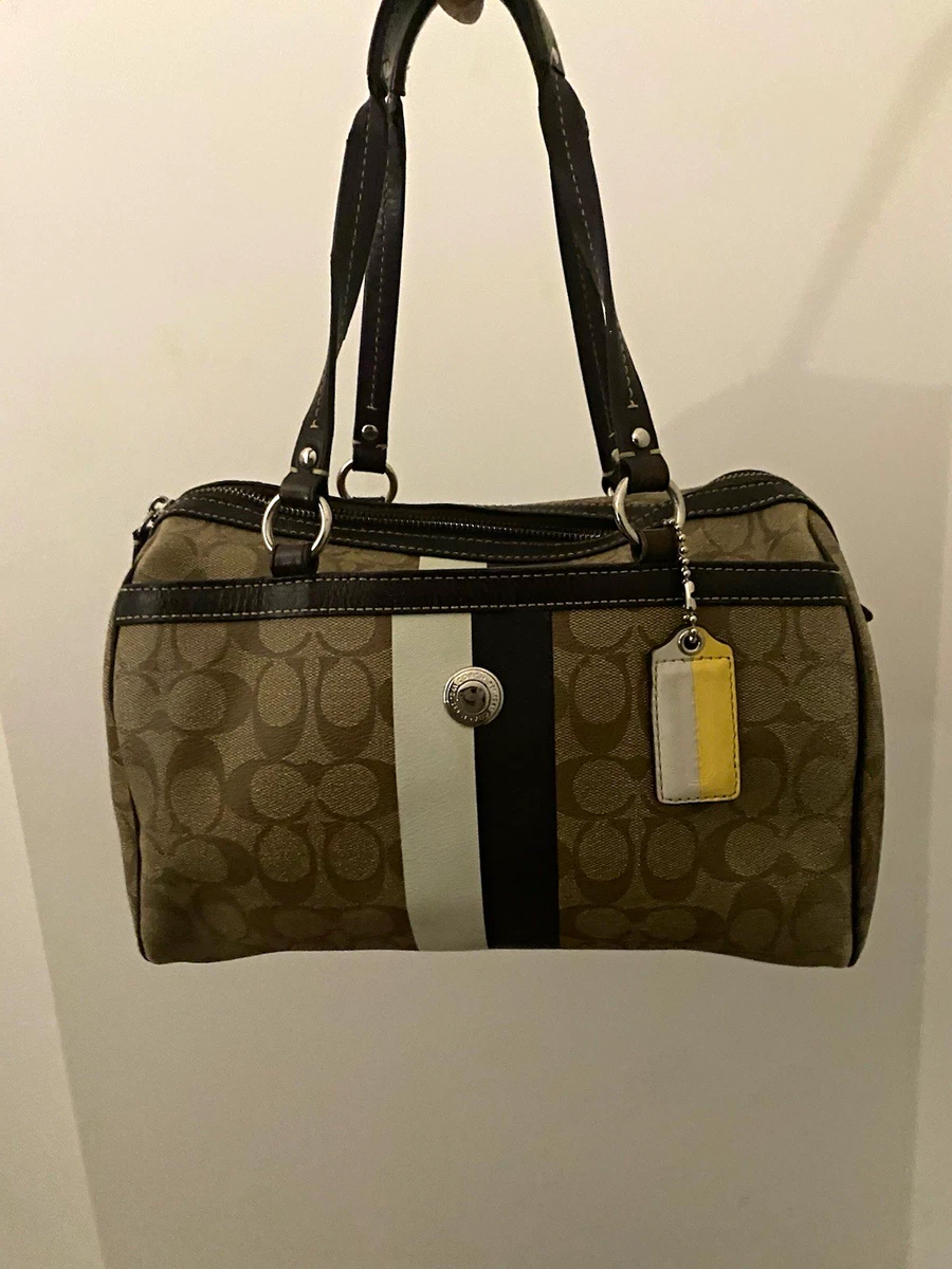 Coach Striped Bags & Handbags for Women for sale | eBay