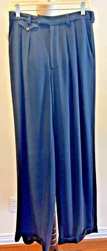 DKNY Black Wool Pants Sz 10