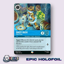 Daisy Duck Ghost Finder 217/204 Epic Foil Whispers in the Well NM Disney Lorcana