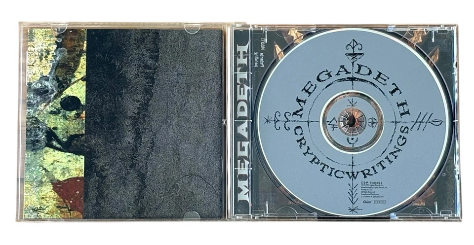 Cryptic Writing by Megadeth (CD, Jun-1997, Emi) Foto 2 de 3
