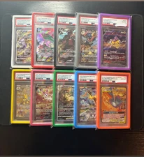 PSA Graded Card Slab Silicone Bumper Guard Protector Skin | 10 Colors | Pokemon