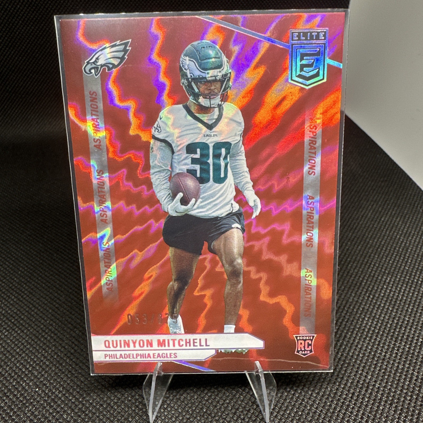 2024 Panini Donruss Elite - Quinyon Mitchell Red Aspirations /875 (RC)