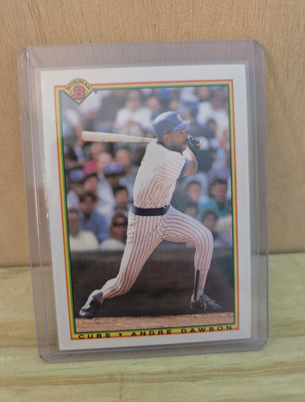Bowman 1990 Andre Dawson #39 Chicago Cubs MLB Baseball Base Set Card