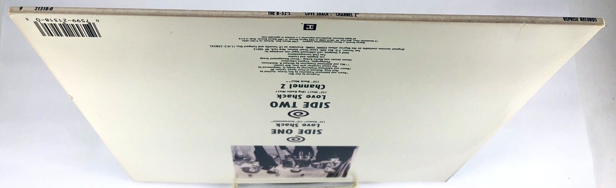 The B-52's　Love Shack　レコード　12インチ THE B-52'S Love Shack Channel Z 12