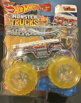 Hot Wheels - 2024 Monster Trucks Power Smashers 7/7 5 Alarm Read Description