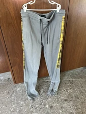 Madison Supply Mens Joggers Sweatpants W/ Zipper Front Pockets Size Small