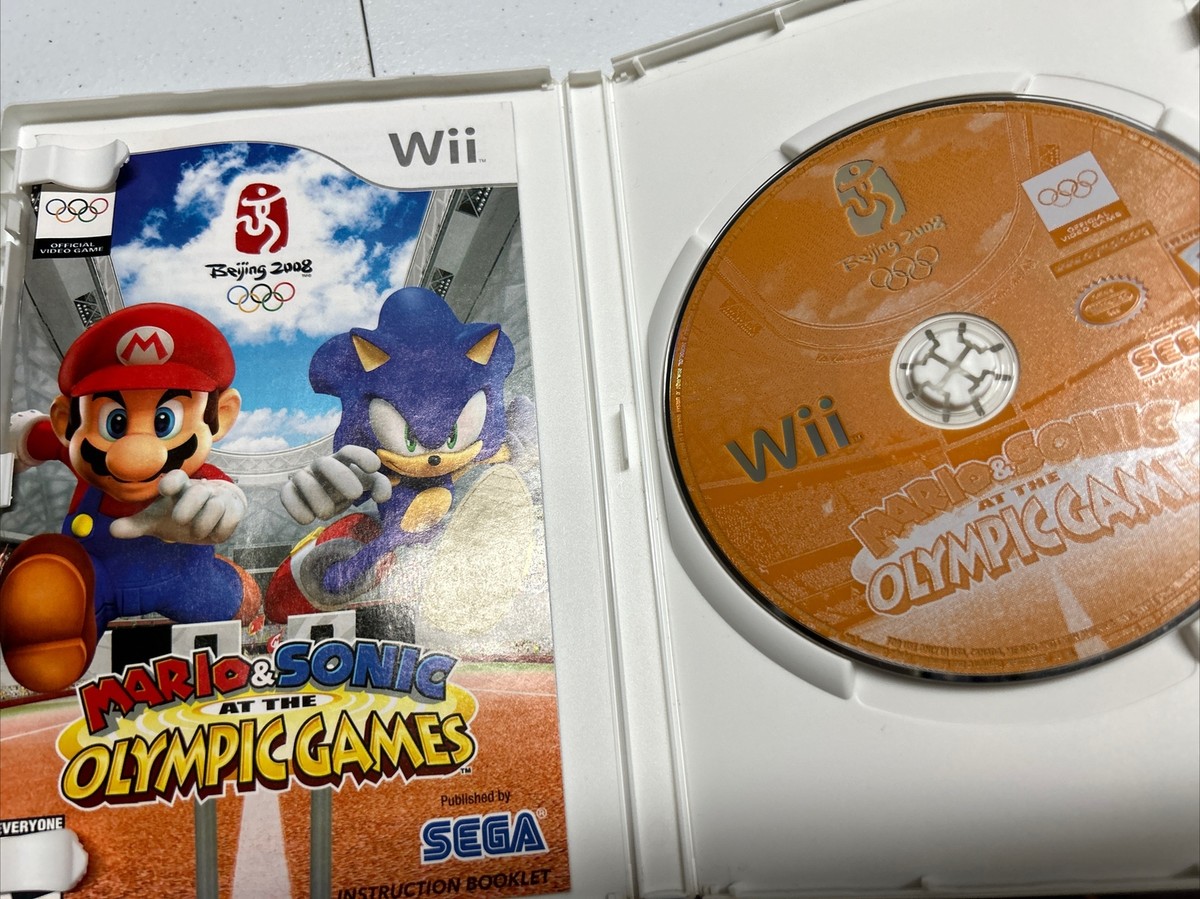 Mario & Sonic At The Olympic Games Beijing 2008 Nintendo Wii