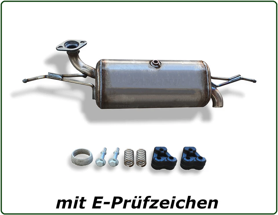 Inox Pot Catalytique Smart Fortwo 451 1.0 Turbo Cabriolet / Coupé Silencieux - Photo 1/1