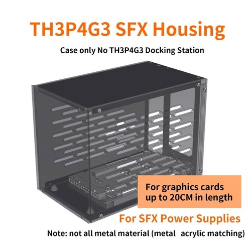 Computer Metal Case- TH3P4G3 SFX Supports Both SFX and (1U) Power Supplies - Afbeelding 6 van 7