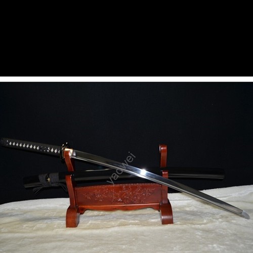 Espada Samurai Katana Japonesa Hecha a Mano 1095 Acero Alto Carbono Real Afilado Puede Cortar - Imagen 7 de 9