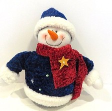 PLUSH SNOWMAN