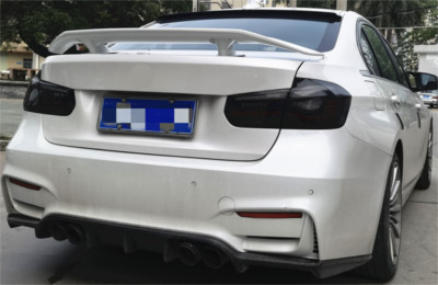 Rear Trunk General Spoiler Universal For BMW 5 Series Sedan Unpainted