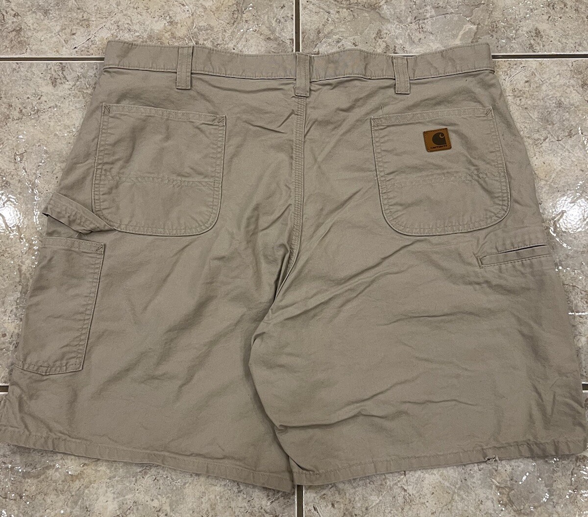 Men's 42 Carhartt Carpenter Cargo Work Shorts 8