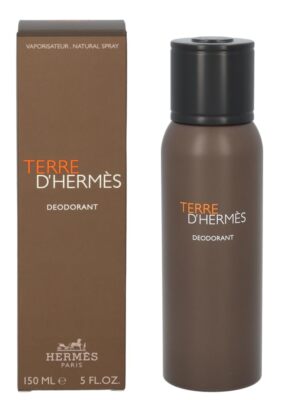 Terre D Hermes Deodorant Spray 5 Oz Natural Odor Protection for Men