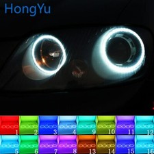 Multi-color Rgb Led Angel Eyes Halo Rings Kit For Volkswagen Touran 1t 2004-2007