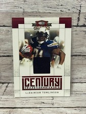2009 Don Threads Century Collection Materials #10 LaDainian Tomlinson 028/250