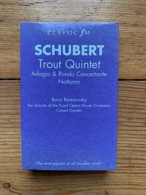 Musikkassette -classic fm Schubert Trout Quintet- Tape MC