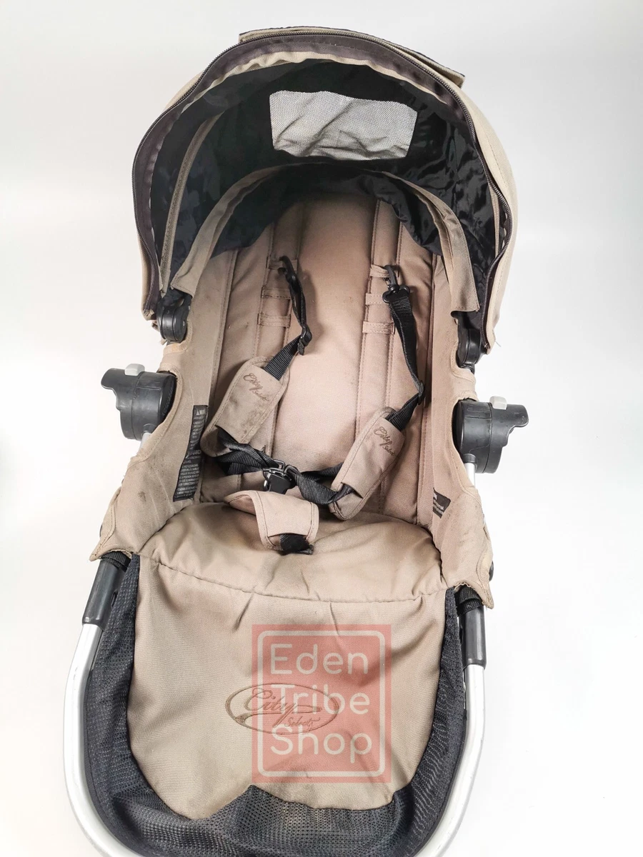 Beige/Grey Second Seat For City Select Stroller, By Baby Jogger - SHADE | eBay