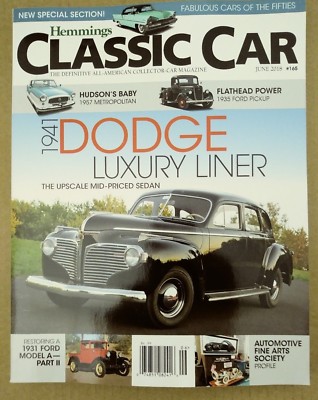 Hemmings Classic Car Magazine June 2018 Vol 14 Issue 9 No 165  M173