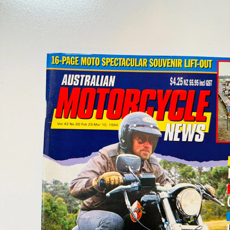 Revista Noticias Motocicleta Vol 43 Nº 20 Febrero Marzo 1994 Foto 2 de 4