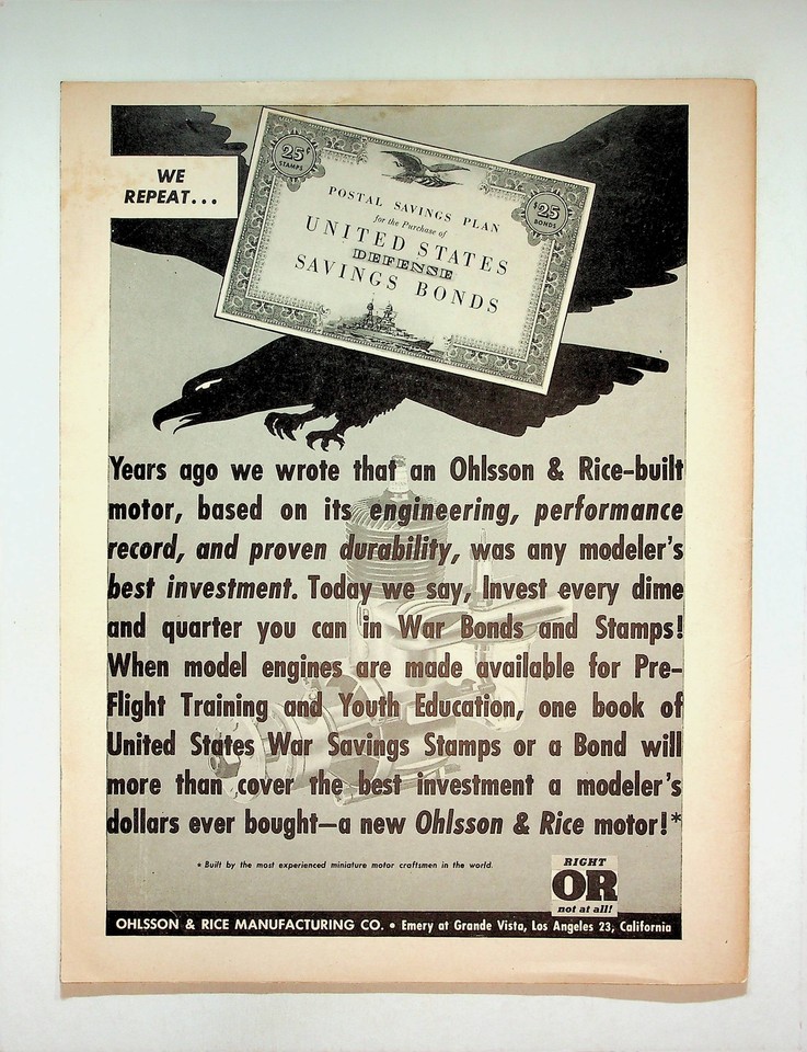 Model Airplane News Magazine Vol. 30 3 VG 1944 Low Grade eBay